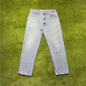 Levi’s 550 Relaxed Fit Men’s Denim Jeans 36x32 Made In USA